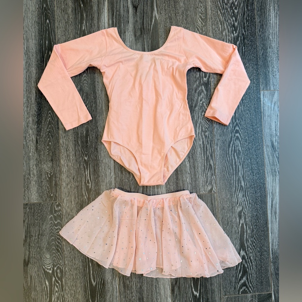 Kids Pink Ballet Costume Set